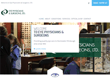 Tablet Screenshot of pgheyemds.com